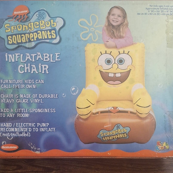 SpongeBob SquarePants Inflatable Chair - Picture 2 of 6